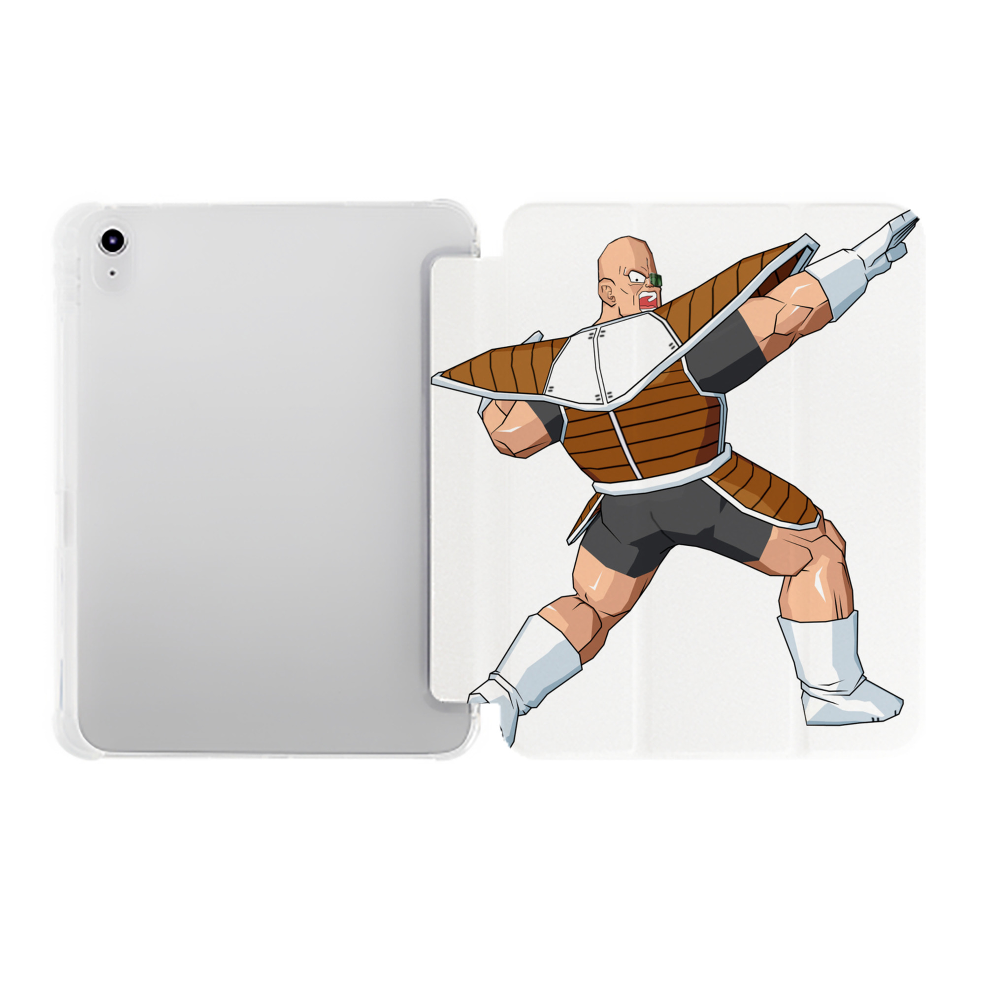 （画像用） ドラゴンボール DRAGON BALL IPad ケース ペン収納付き 三つ折りスタンド PUレザー×シリコン 対応機種9.5/10.5/10.9インチ